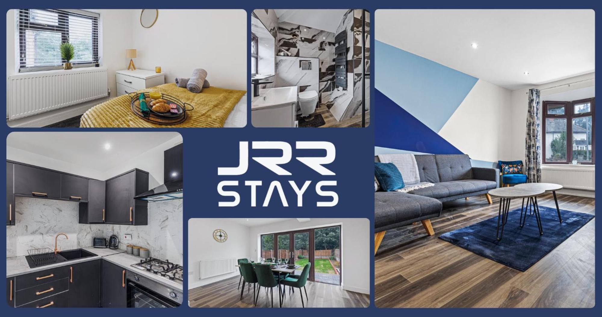 Walsall - 4 Bedroom House, Wi-Fi, Garden , Sleeps 8 - Jrr Stays Bescot エクステリア 写真